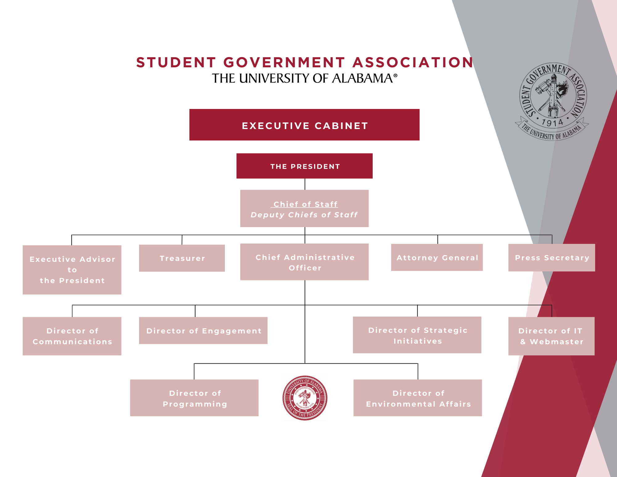 University of Alabama SGA Structure Image